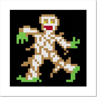 Pixelart Mummy Posters and Art